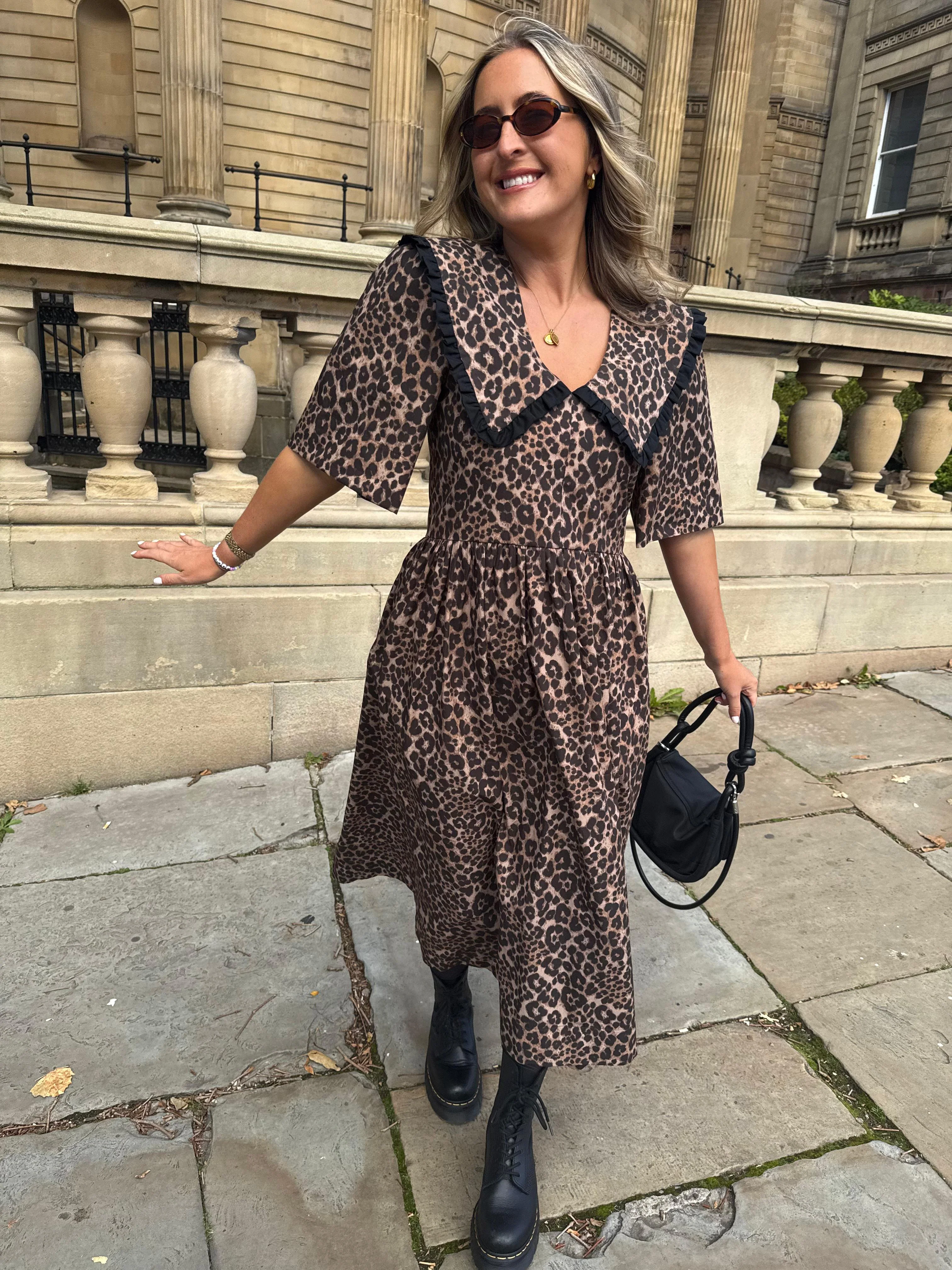 Bertie Dress - Leopard - Image 3