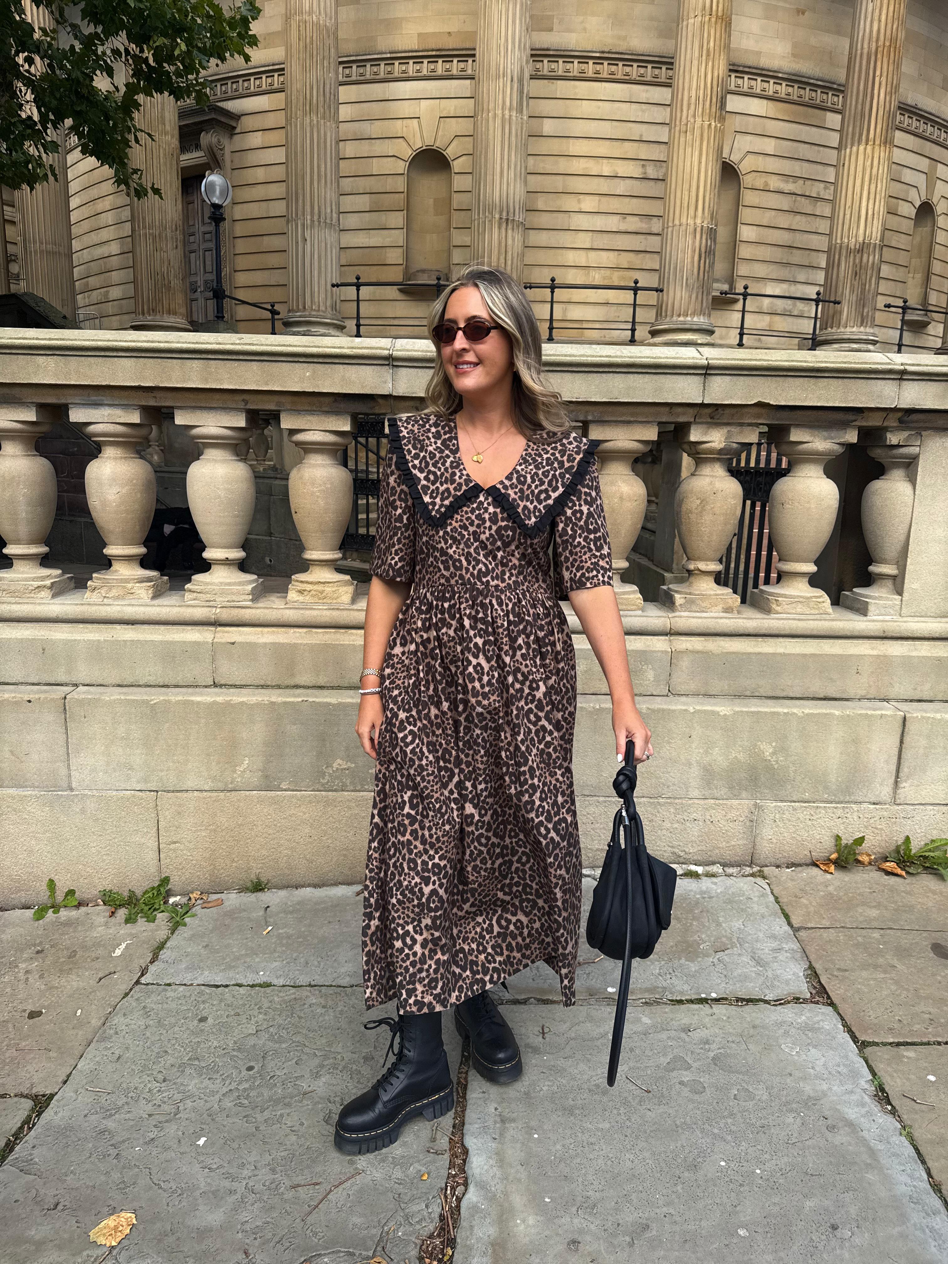 Bertie Dress - Leopard - Image 4