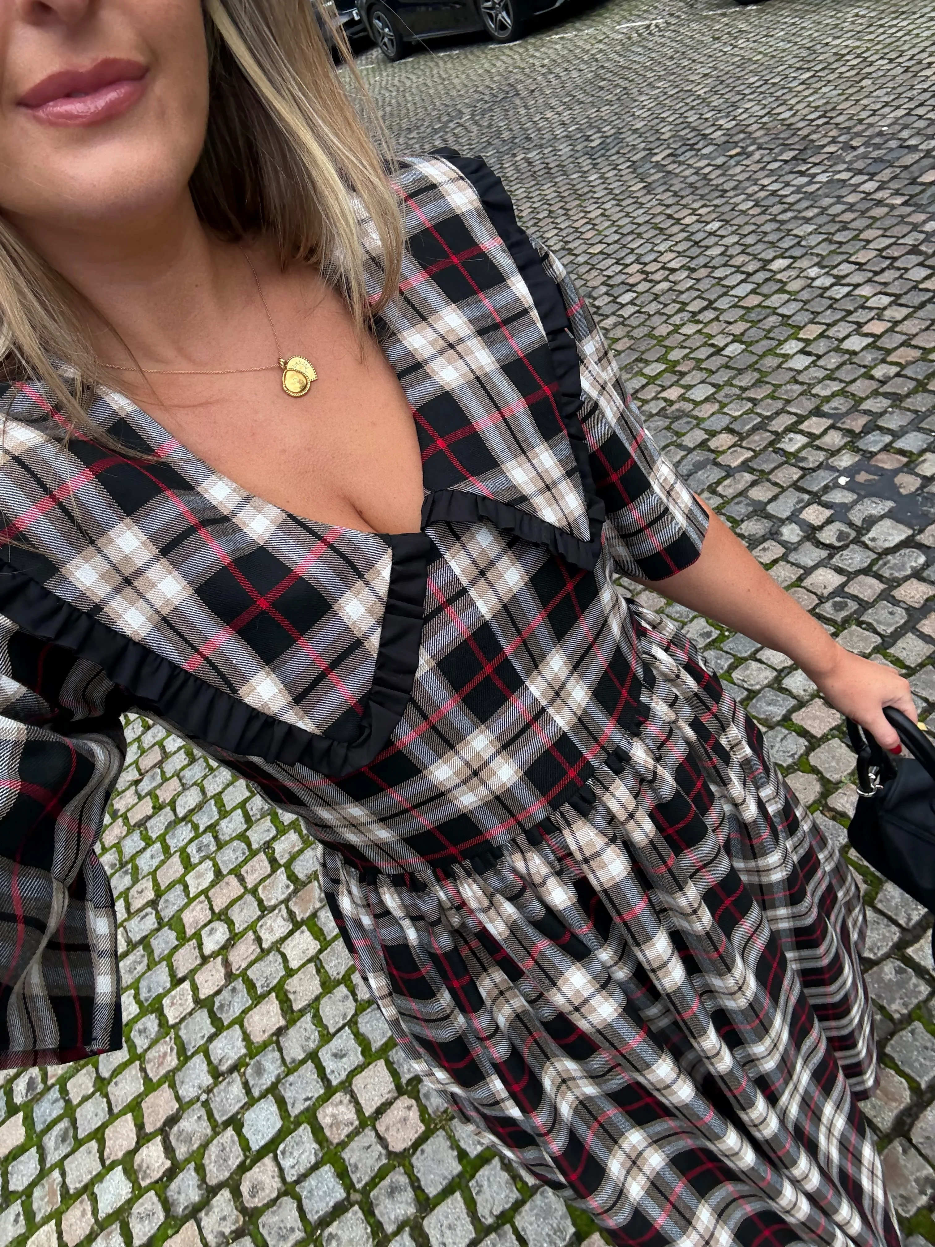Bertie Dress - Tartan - Image 6