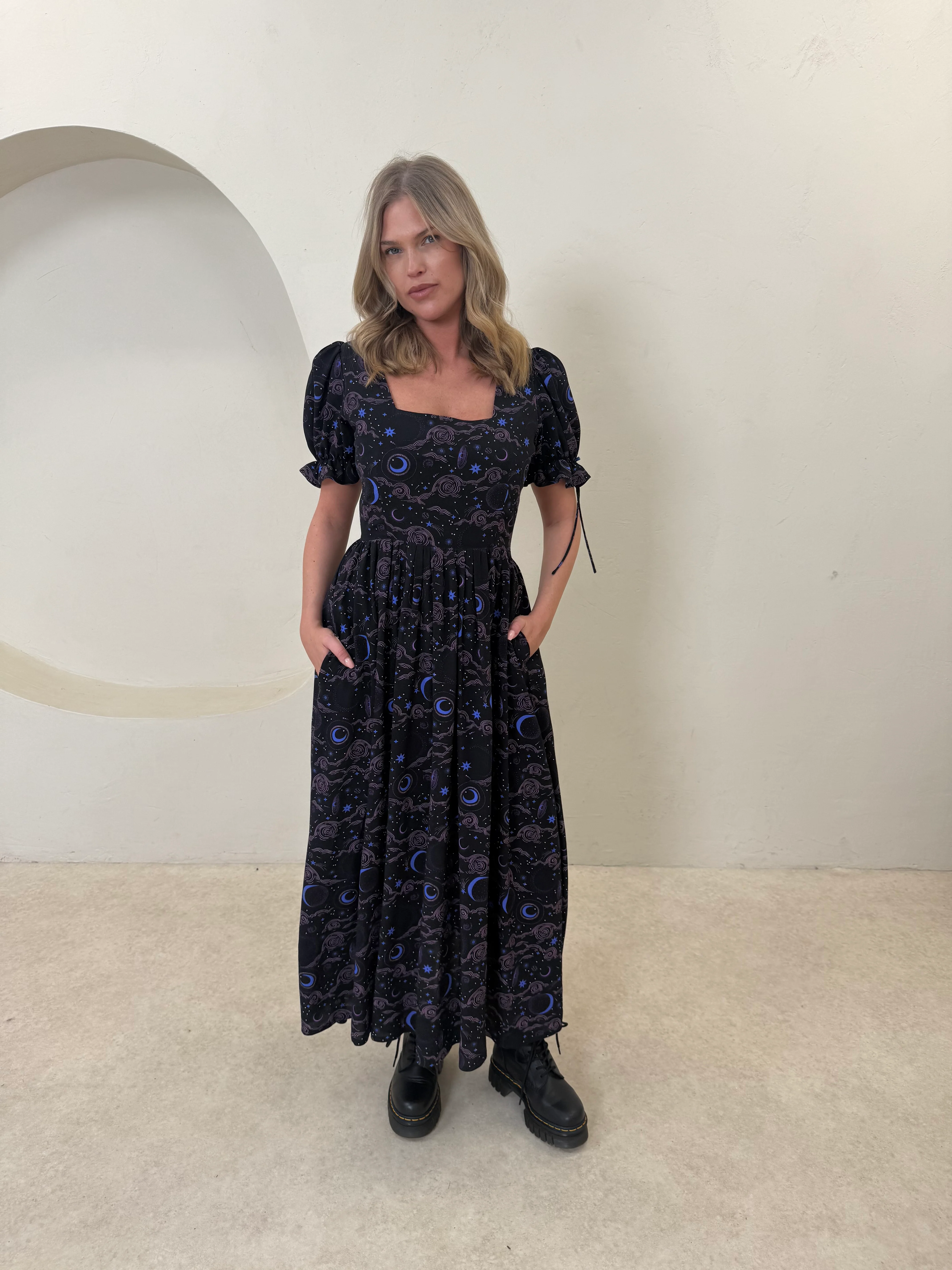 Delilah Dress - Cosmic Print - Image 4