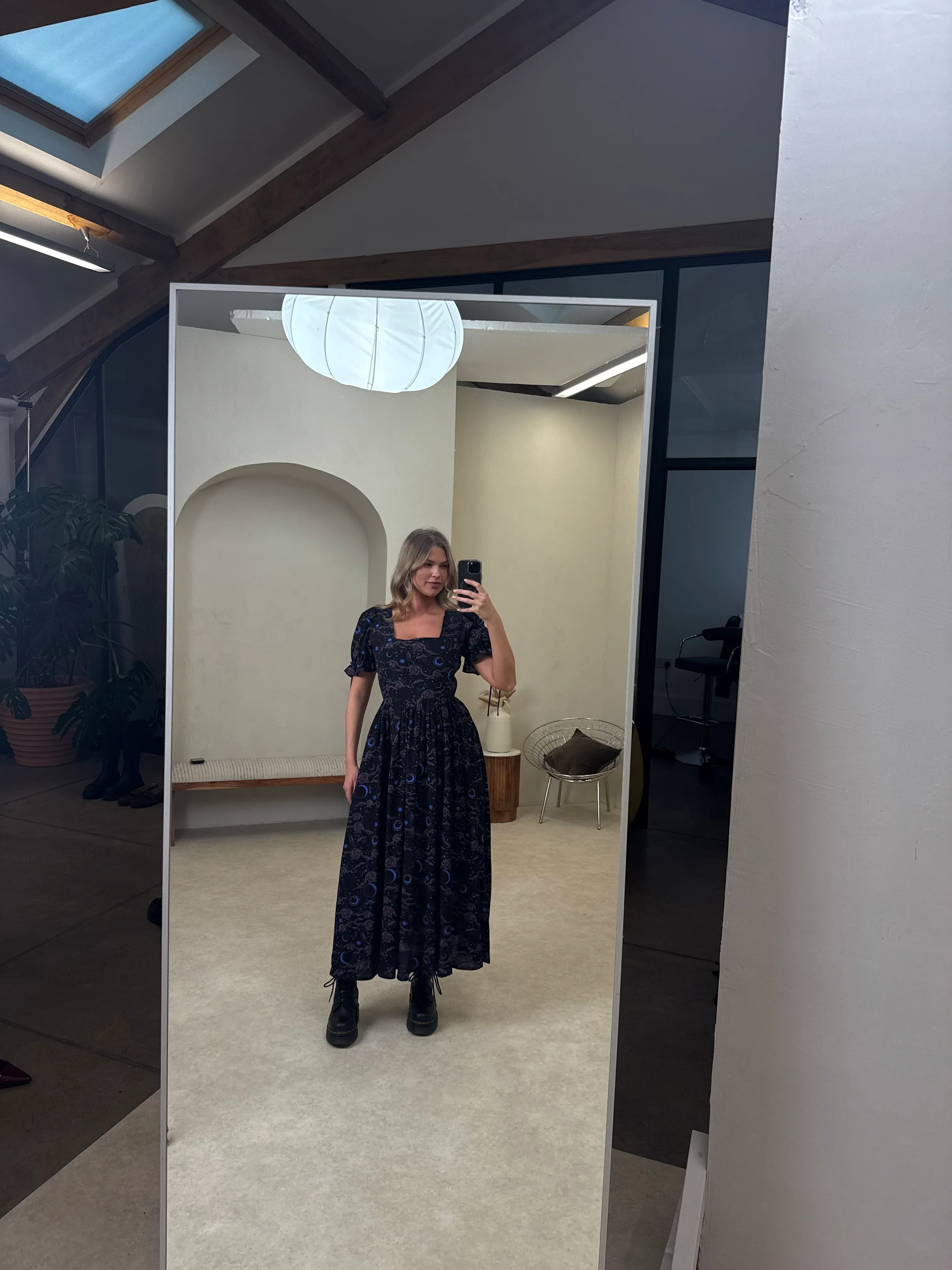 Delilah Dress - Cosmic Print - Image 6