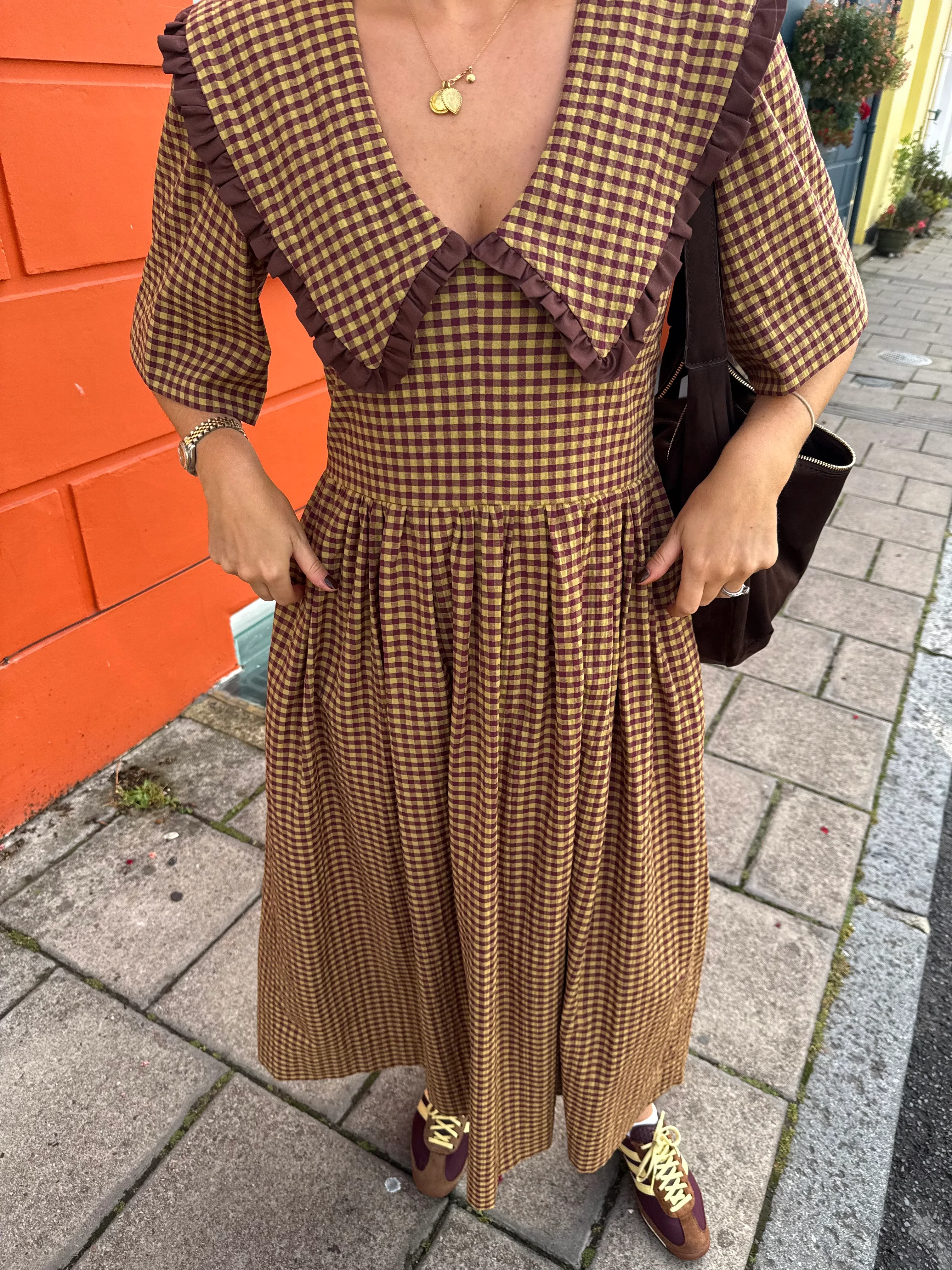 Bertie Dress - Caramel - Image 3