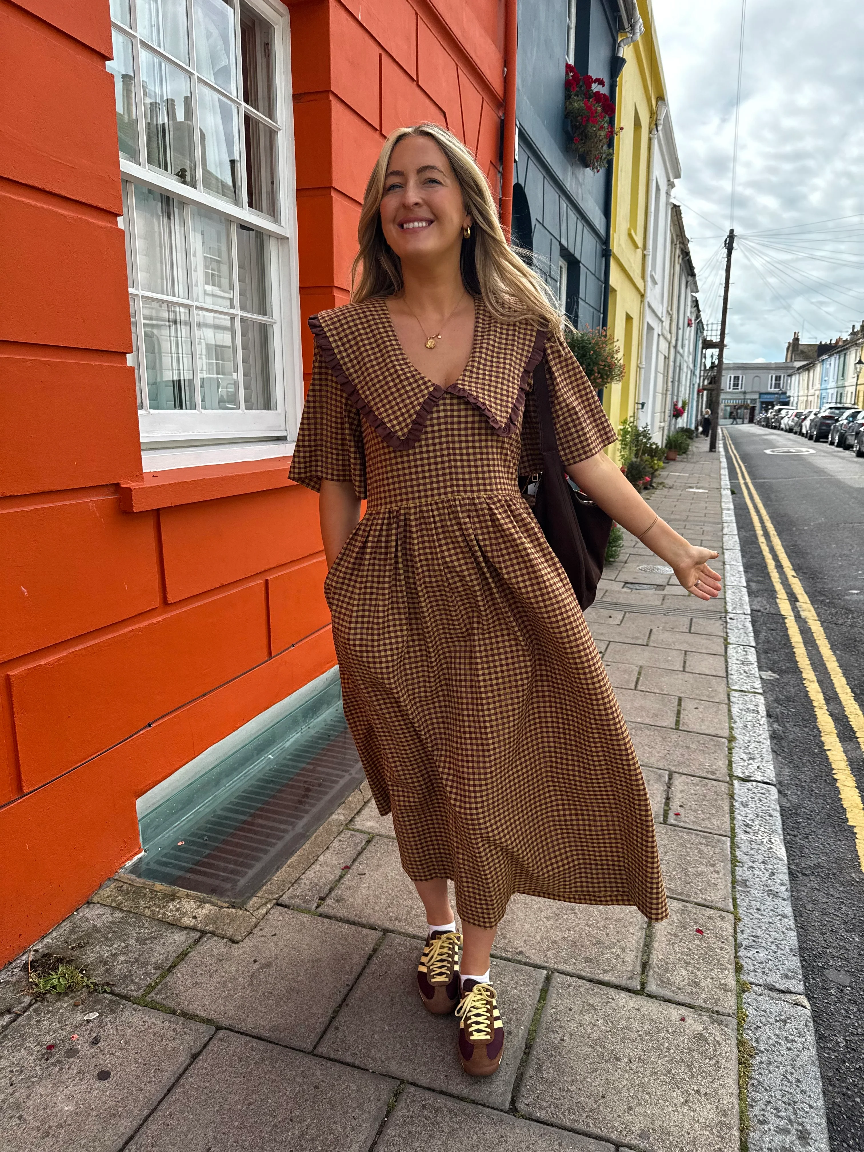 Bertie Dress - Caramel - Image 4