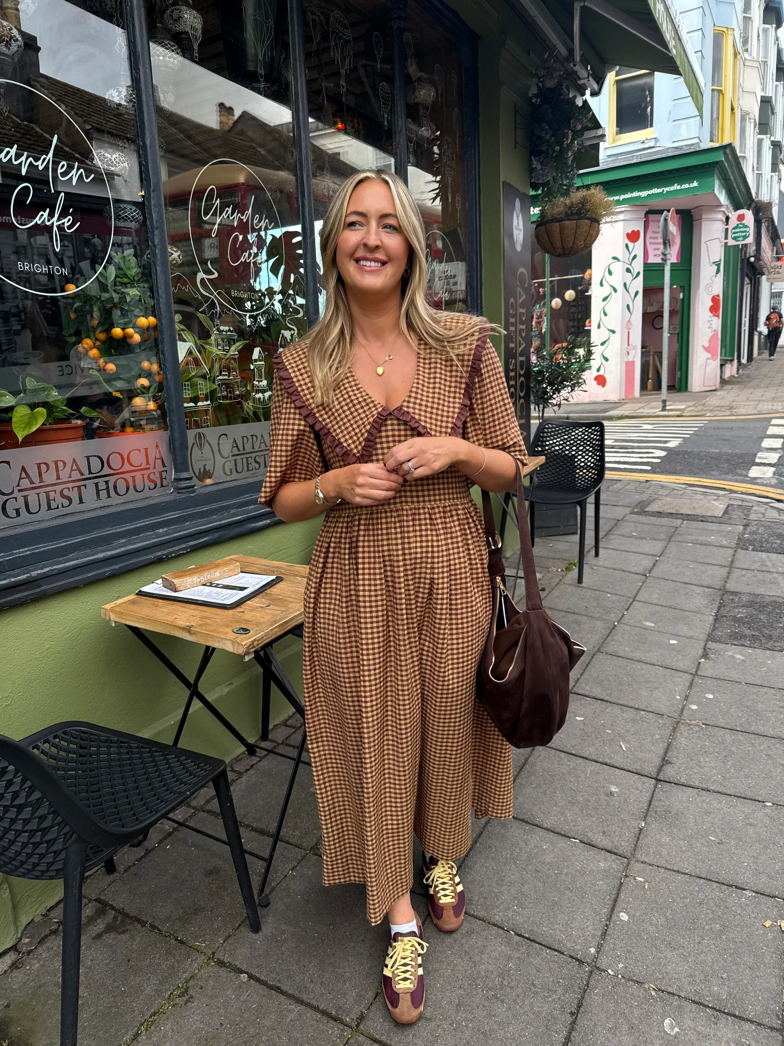 Bertie Dress - Caramel - Image 5