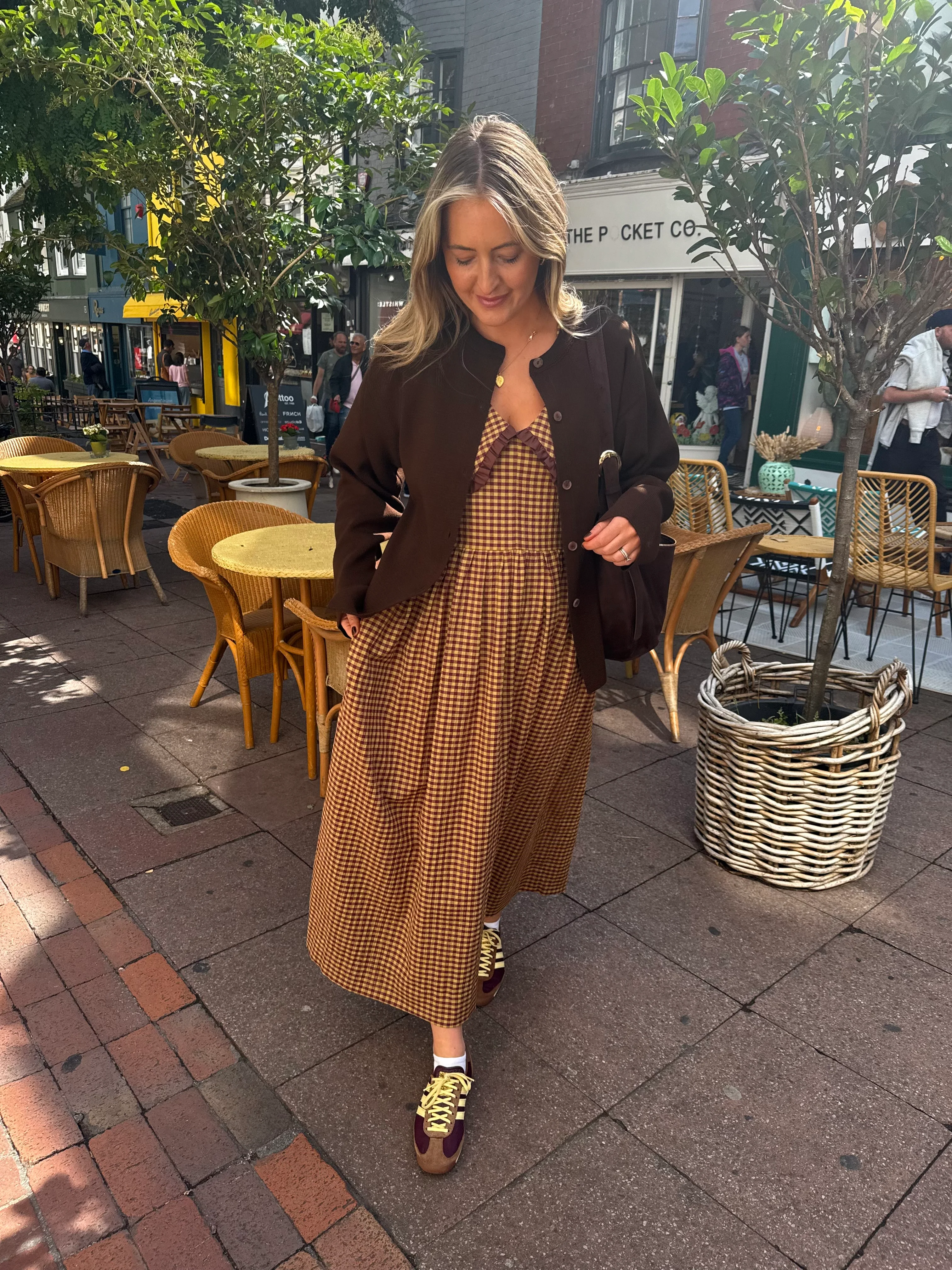 Bertie Dress - Caramel - Image 7