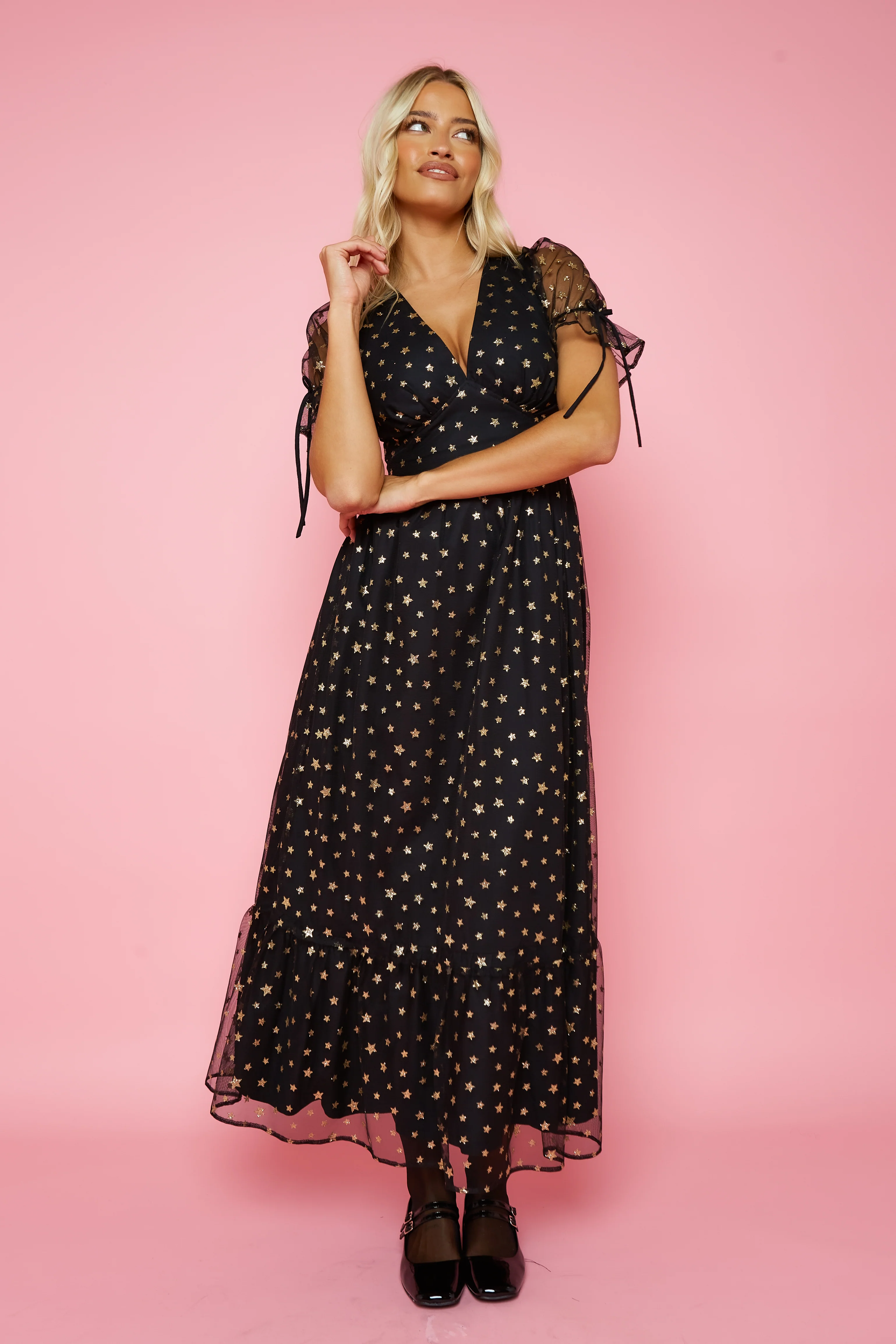 Paloma Dress - Gold Star - Image 4