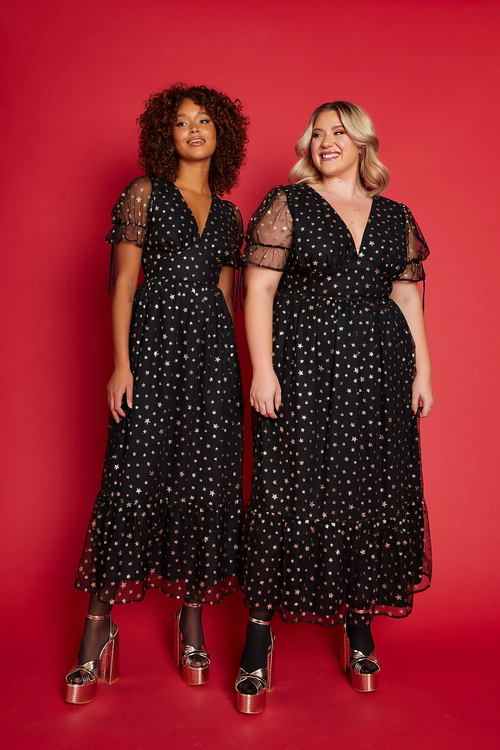 Paloma Dress - Gold Star - Image 5