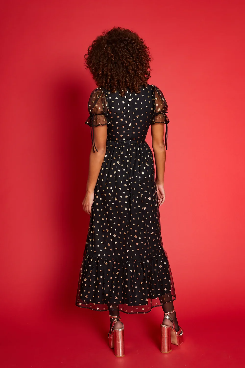 Paloma Dress - Gold Star - Image 6