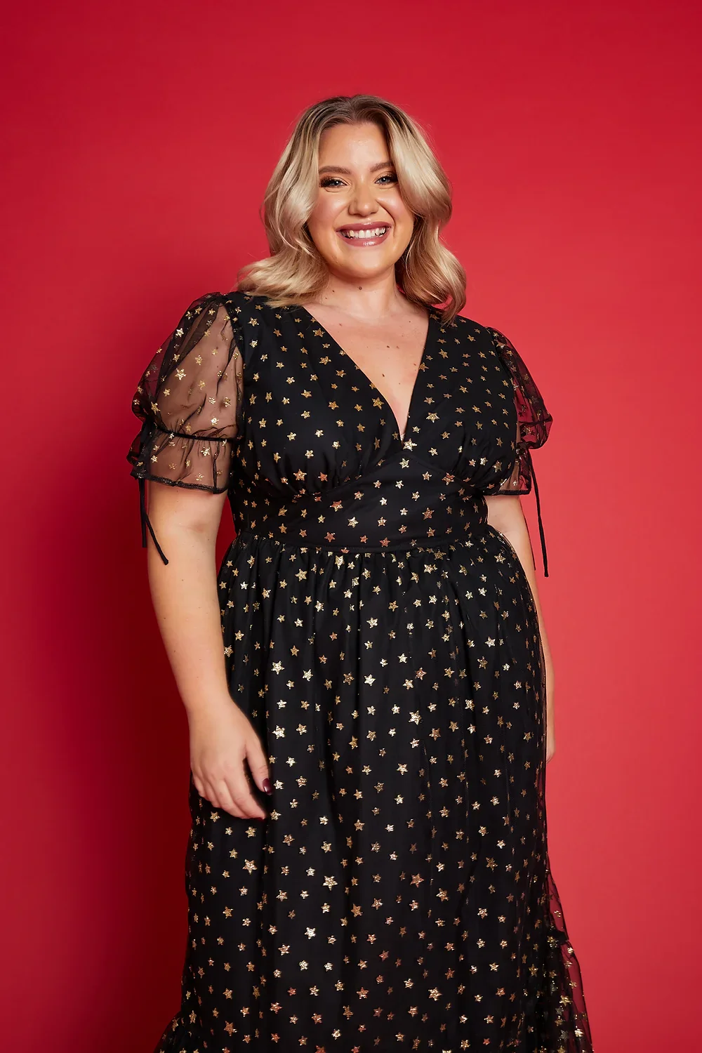 Paloma Dress - Gold Star - Image 9