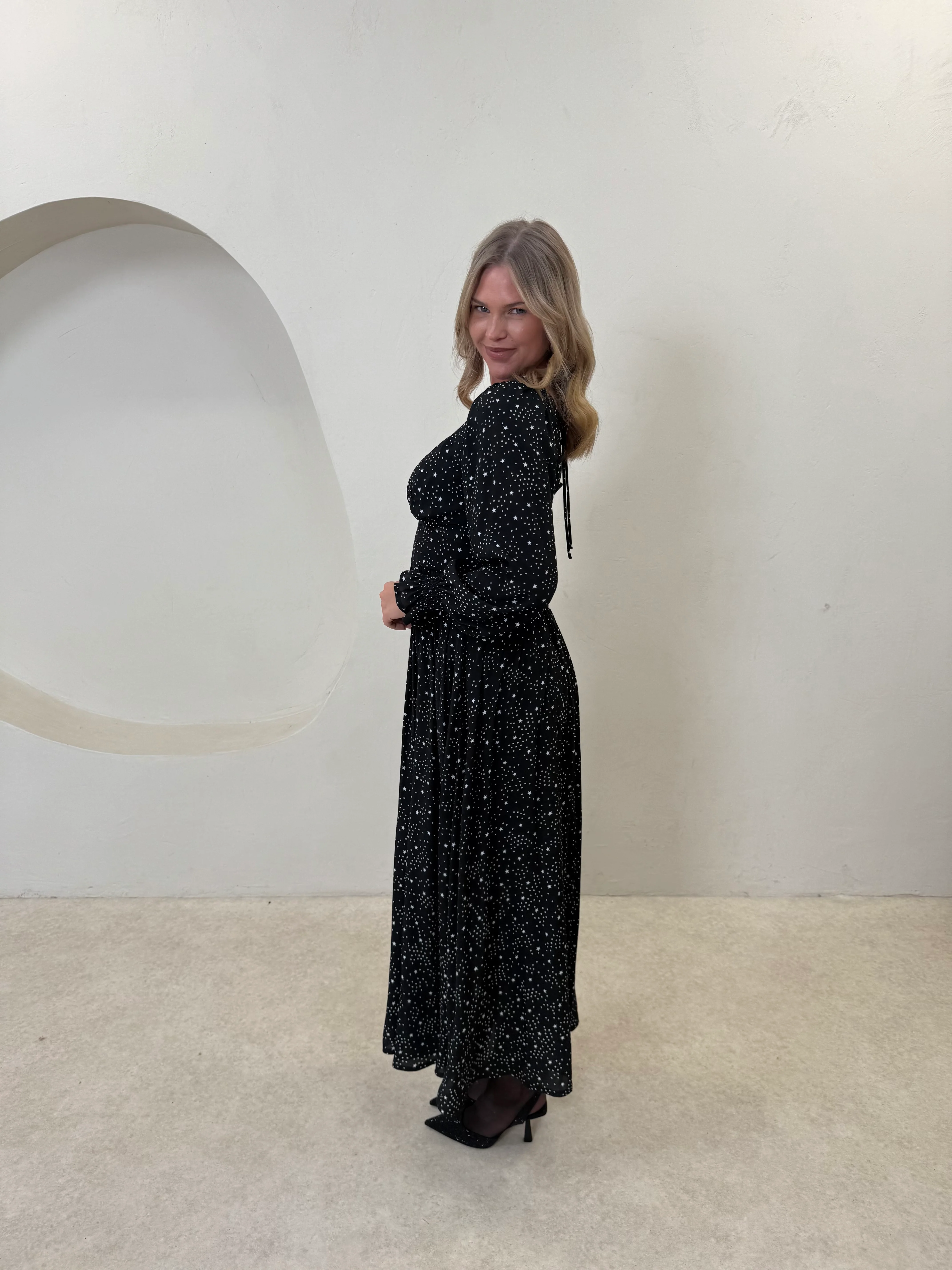 Tilda Dress - Polka Dot Star print - Image 5